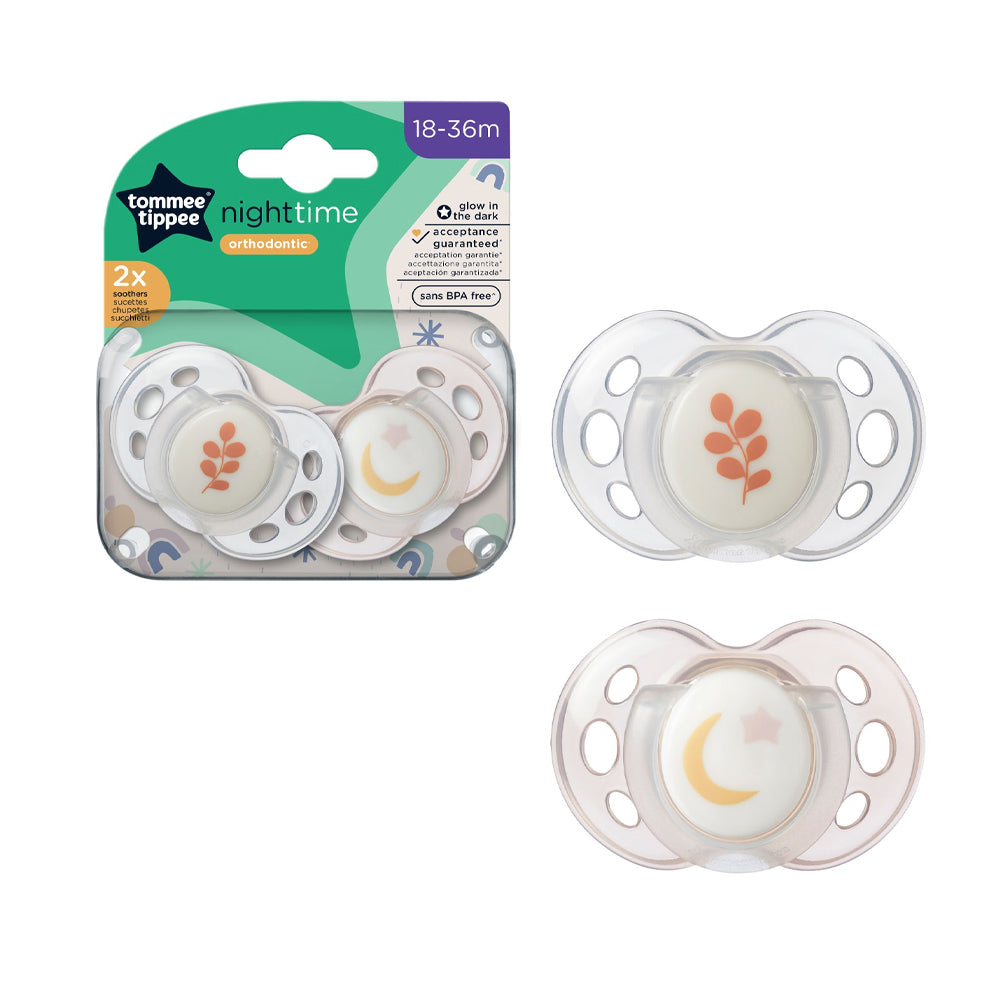 Tommee Tippee Closer To Nature Soothers 18-36 - Snapcart.pk