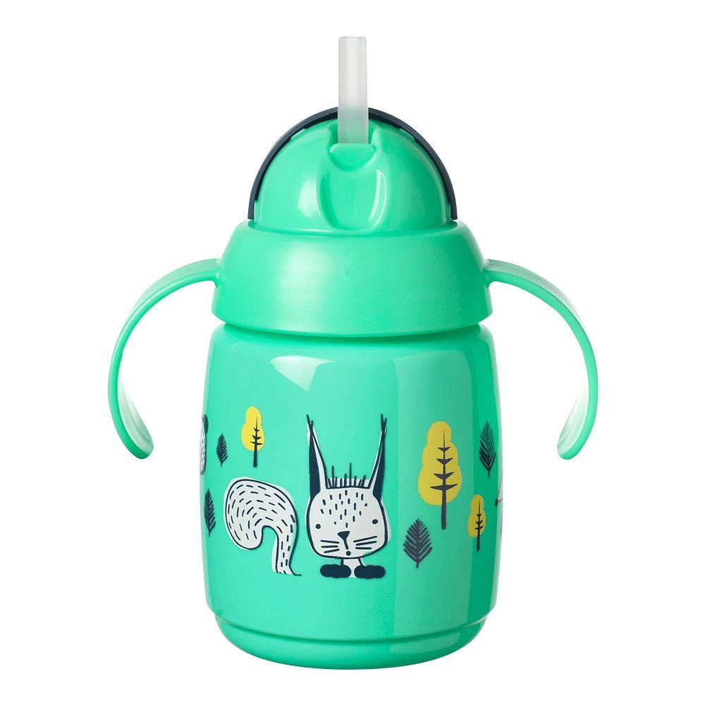 Tommee Tippee Super Star Trainng Straw Cup Green 6m+ - Snapcart.pk