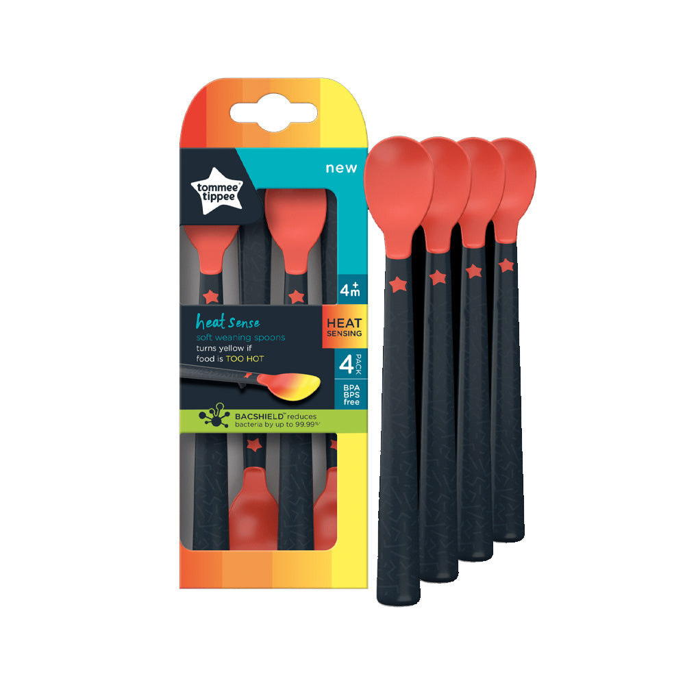 Tommee Tippee Heat Sensing Spoons 4+month No 248066 - Snapcart.pk