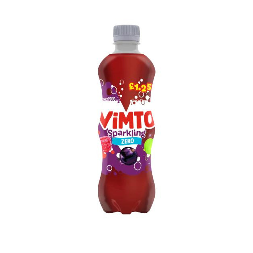 Vimto Sparkling Zero Drink 500ml - Snapcart.pk