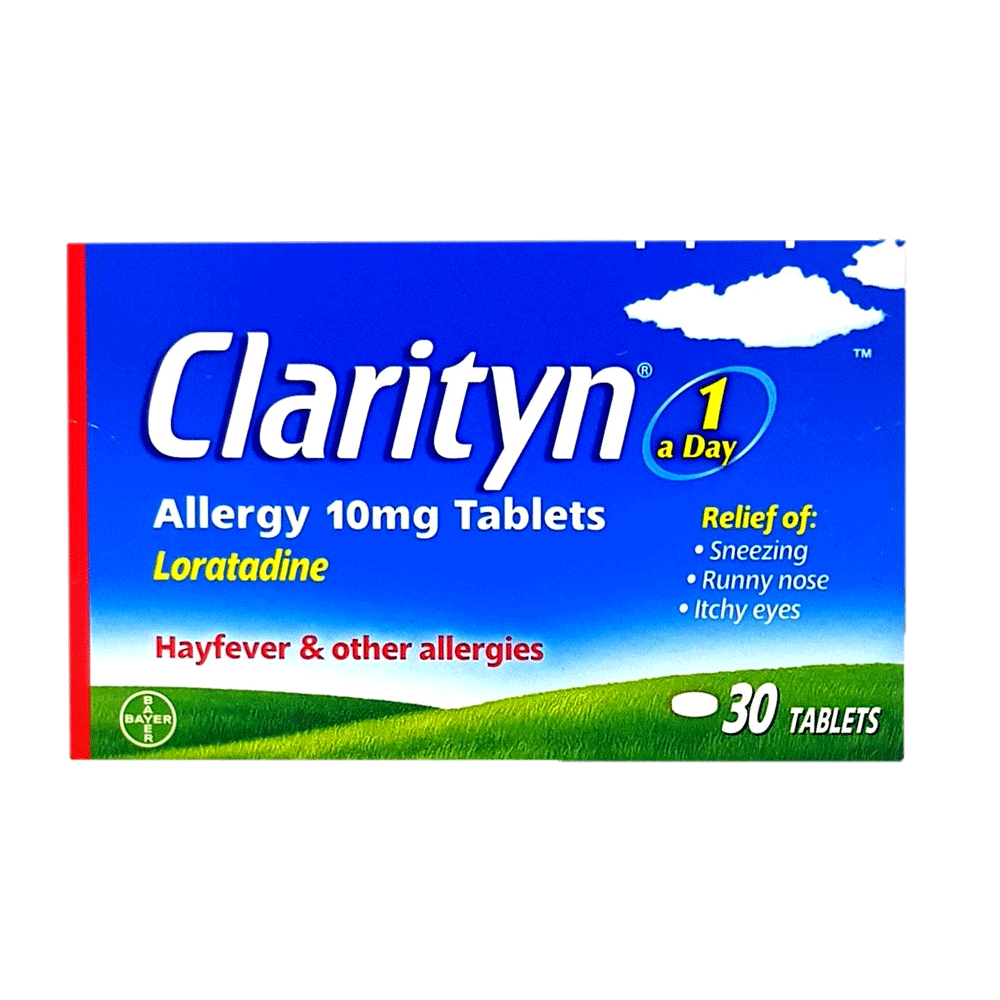 Clarityn 10mg Tab 30s Box (imp)