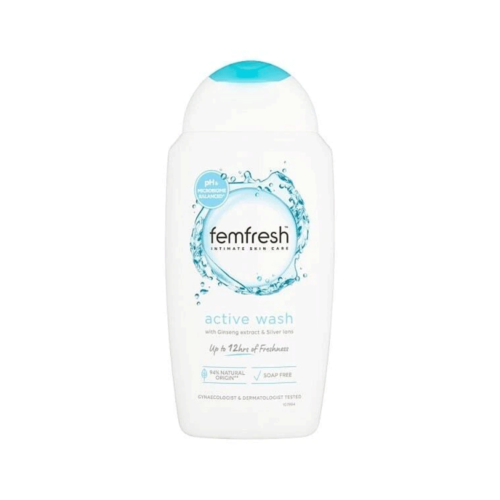 Femfresh Active Wash Soap Free 250ml