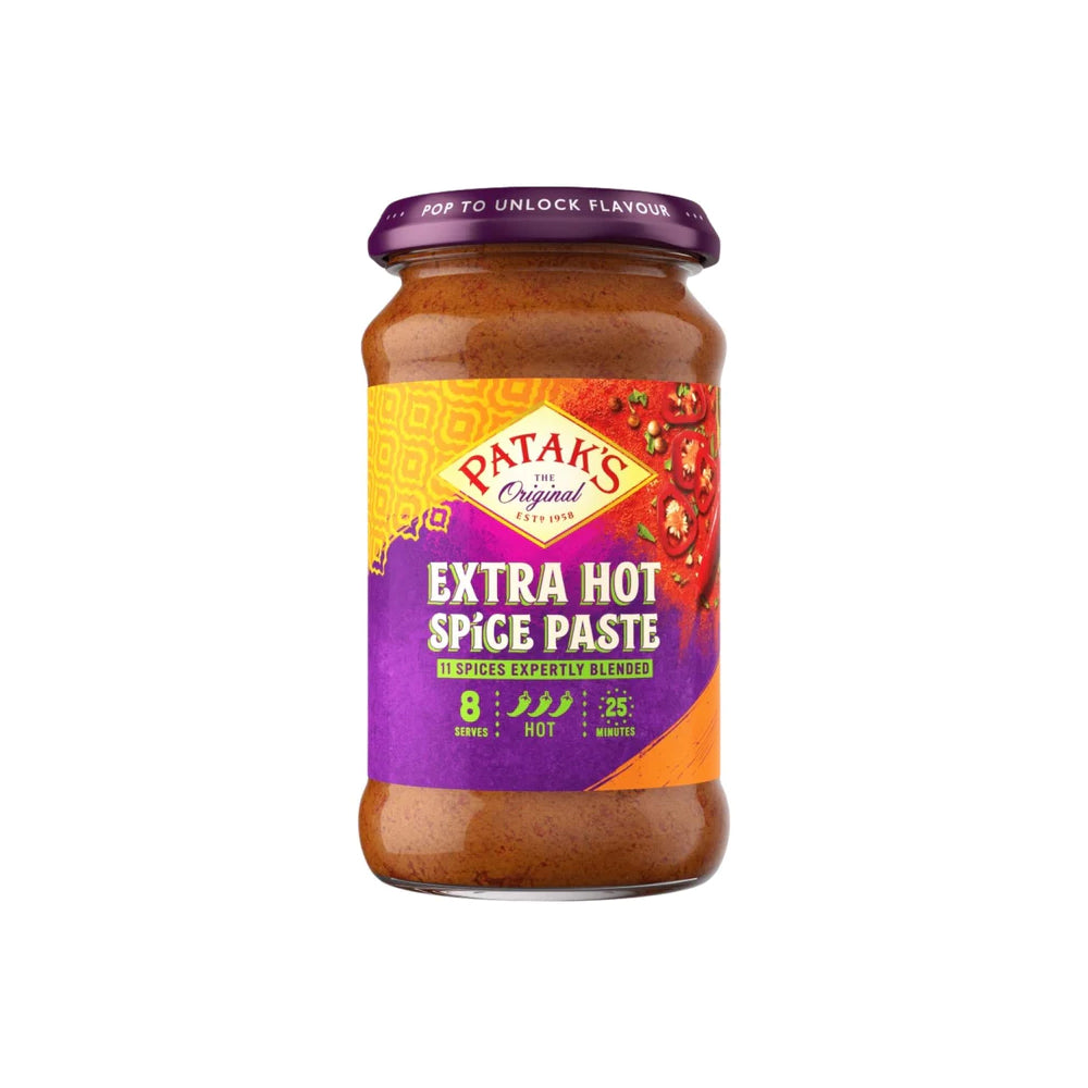 Pataks Extra Hot Spice Paste 283g - Snapcart.pk