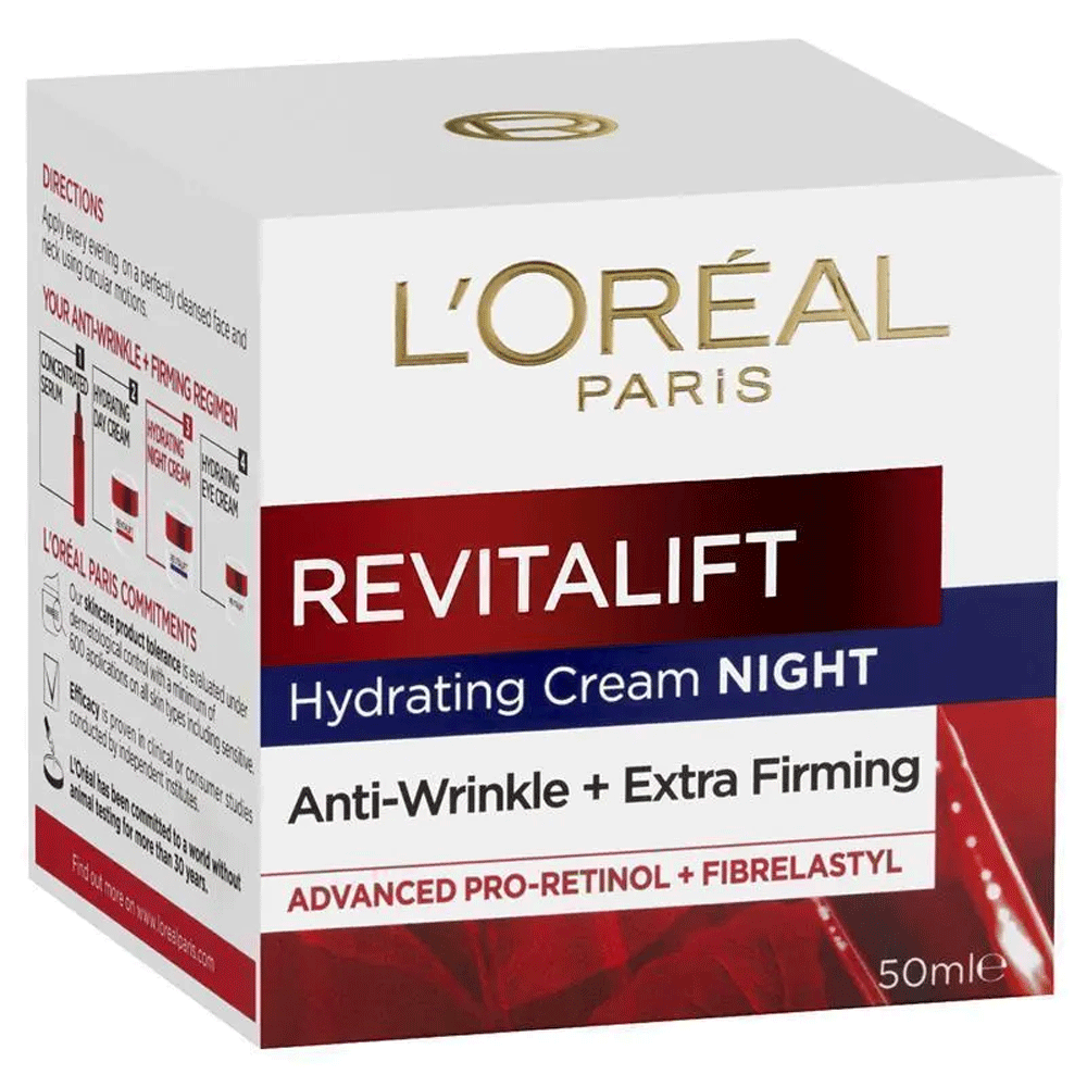 Loreal Revitalift Anti Wrinkle+extra Firming Night Cream 50ml
