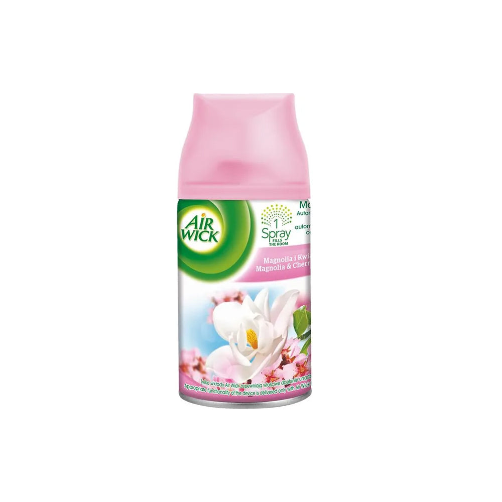 Air Wick Magnolia & Cherry Blossom 250ml - Snapcart.pk