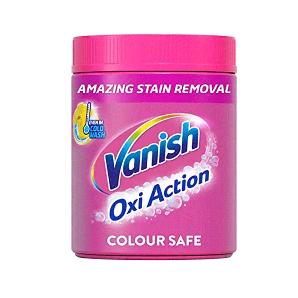 Vanish Oxi Action Colour Safe Stain Remover Pink 1kg