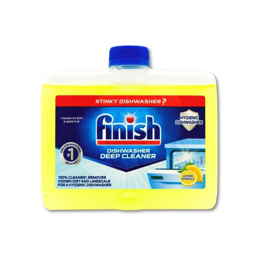 Finish Dishwasher Deep Cleanear Lemon Sparkle 250ml - Snapcart.pk