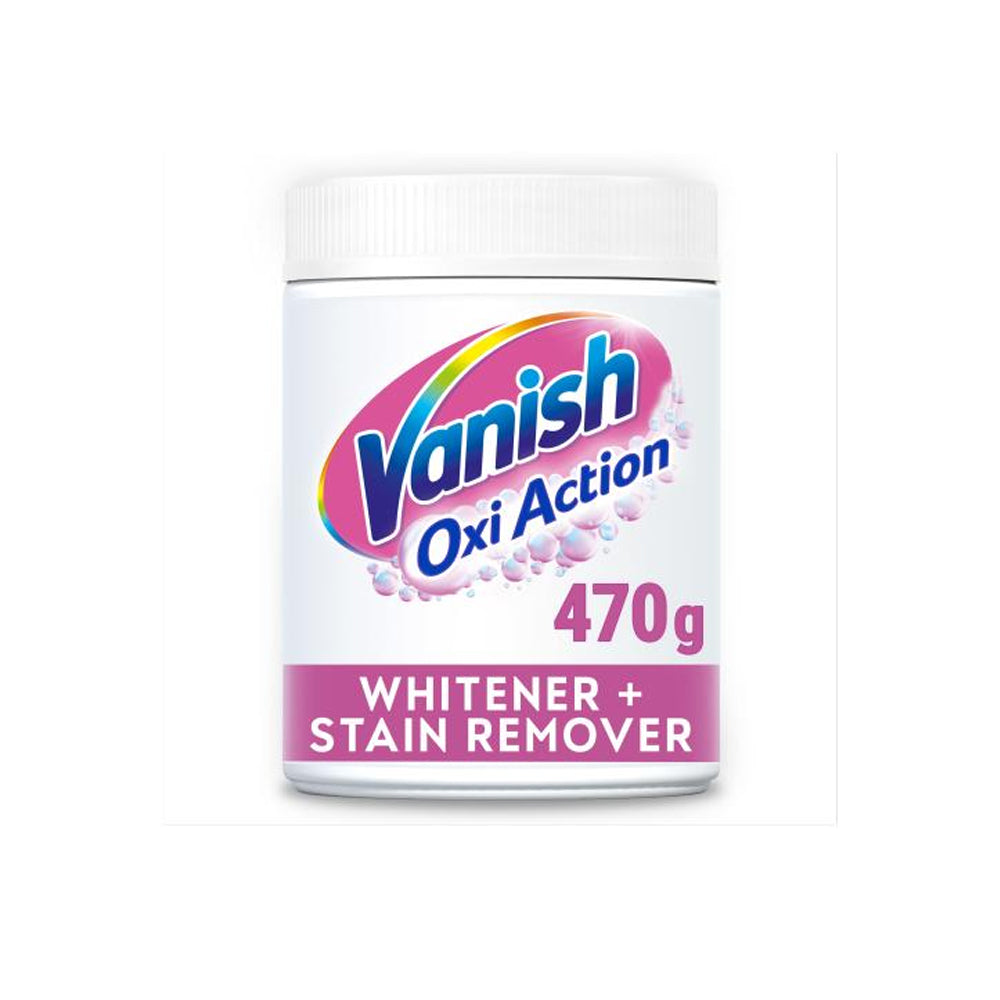 Vanish Oxi Action Whiter Whites+amazing Stain Removal 470g - Snapcart.pk