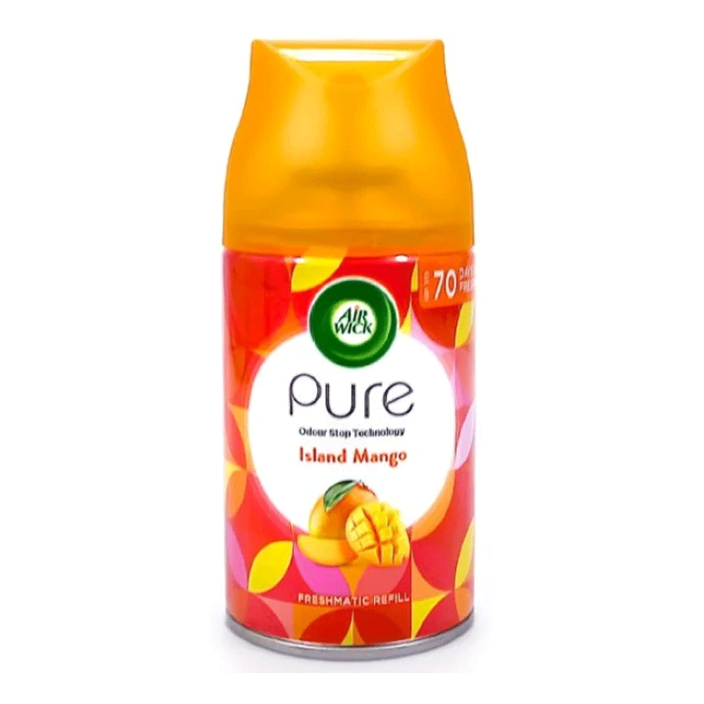 Air Wick Pure Island Mango Air Freshener 250ml - Snapcart.pk