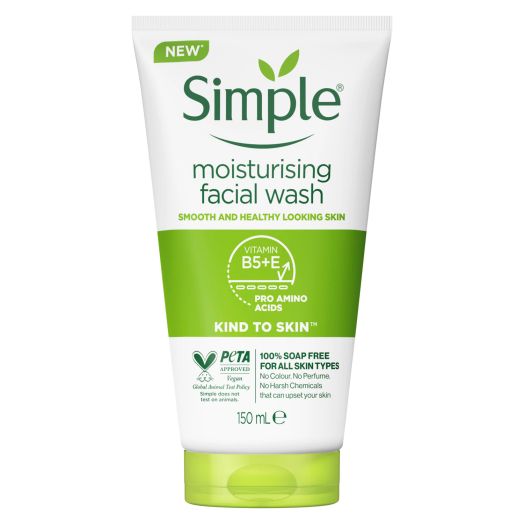 Simple Moisturising Facial Wash 150ml