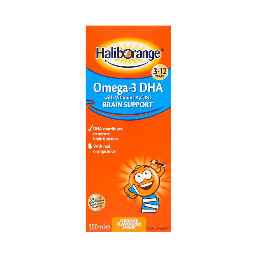 Haliborange Omega-3 Dha Syrup 300ml