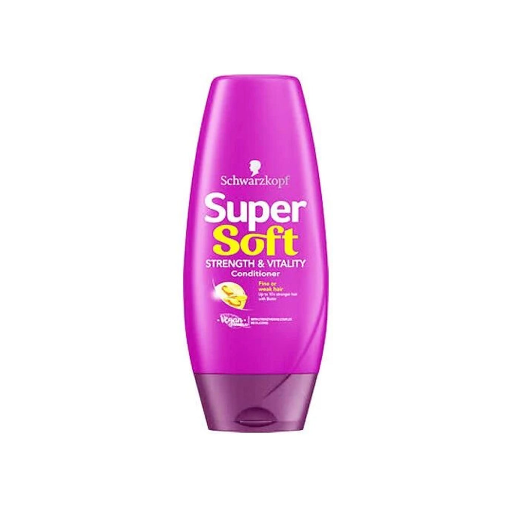 Schwarzkopf Super Soft Strength & Vitality Conditioner 250ml - Snapcart.pk