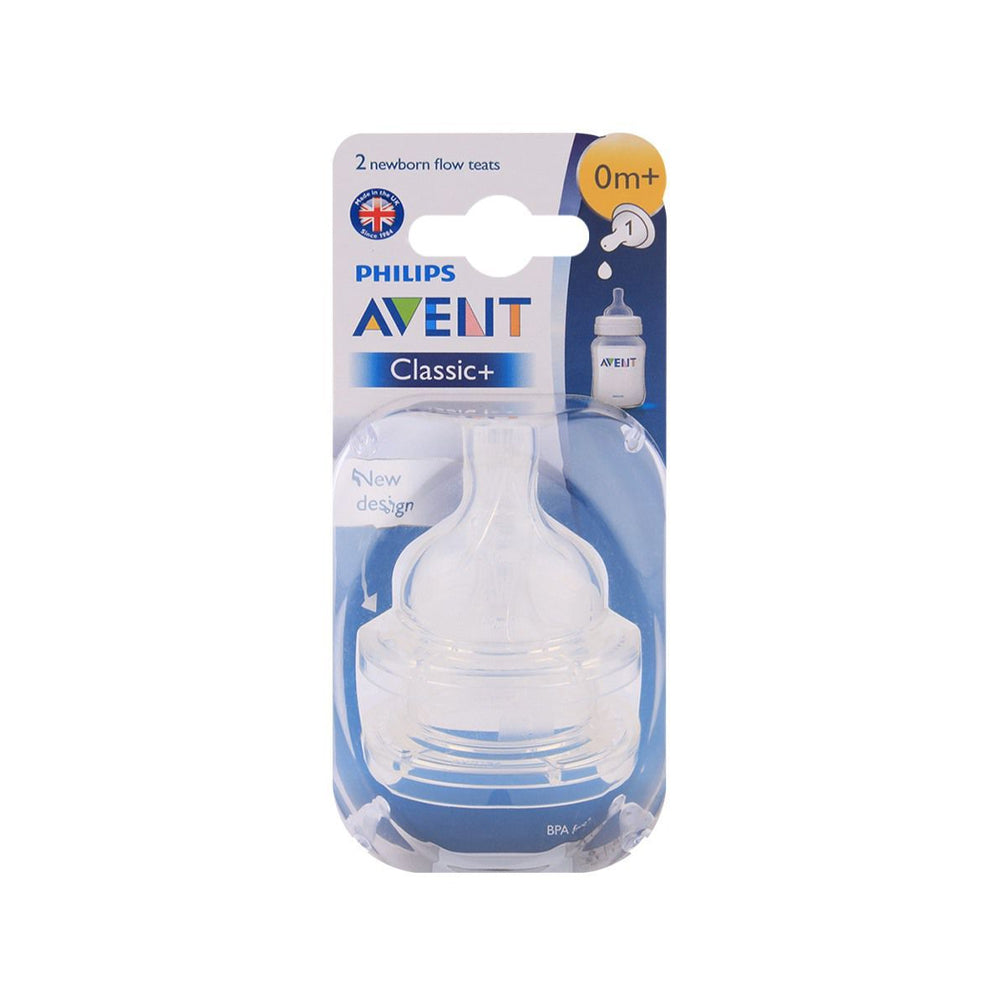 Philips Avent Anti-colic Silicone Teat 0m+ (scf631/27) - Snapcart.pk