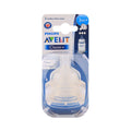 Philips Avent Classic Silicone Teat 3m+ Medium 3h Pk2 (scf633/27)
