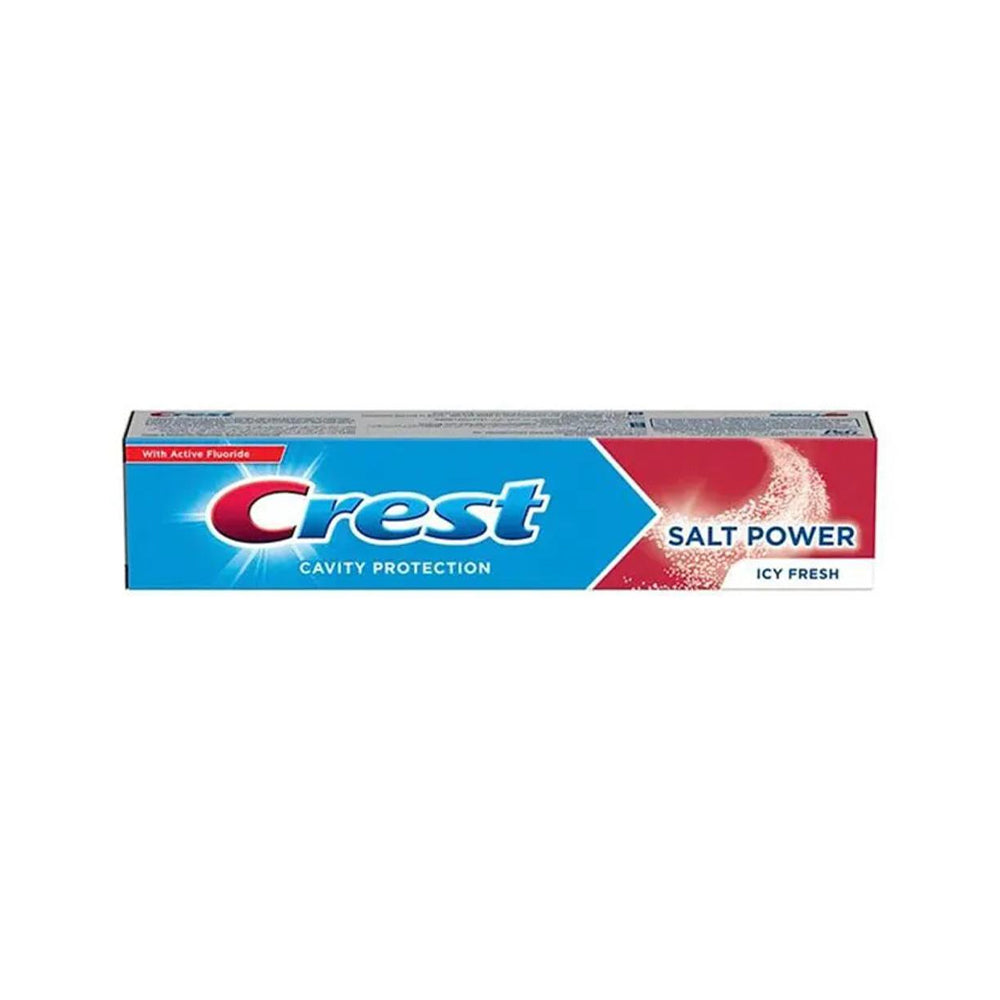 Crest Salt Power Icy Fresh Toothpaste 125ml Crest