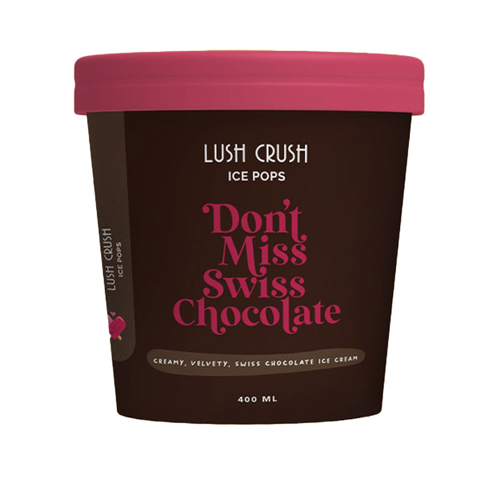Lush Crush Don't Miss Swiss Chocolate Ice-Cream 400ml