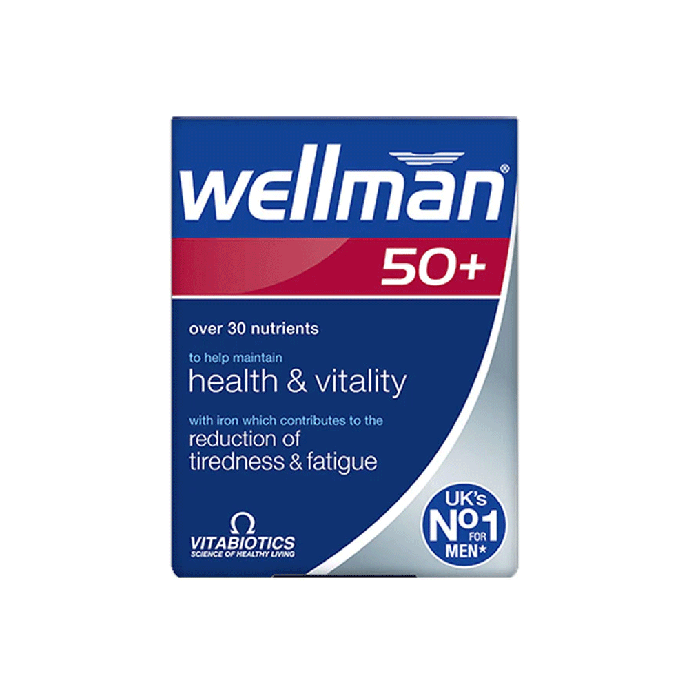 Vitabiotics Wellman 50+ Tab 30s - Snapcart.pk