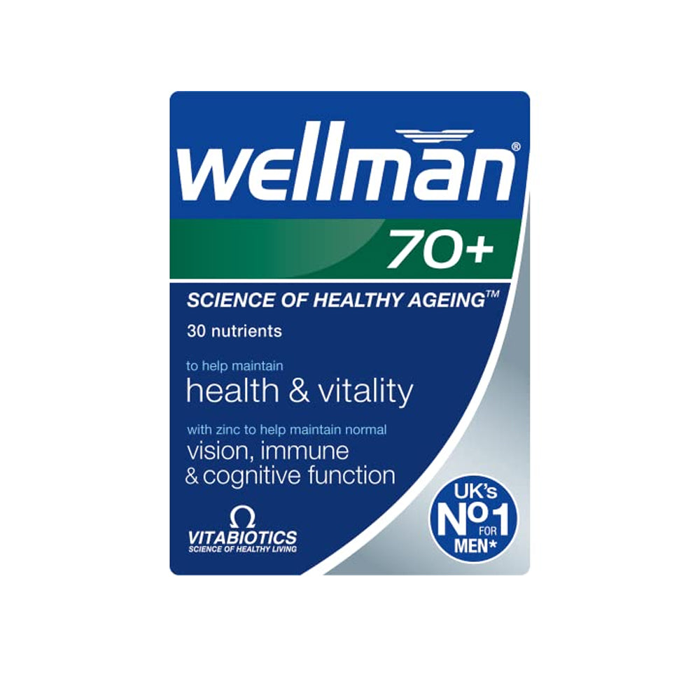 Vitabiotics Wellman 70+ Tab 30s - Snapcart.pk