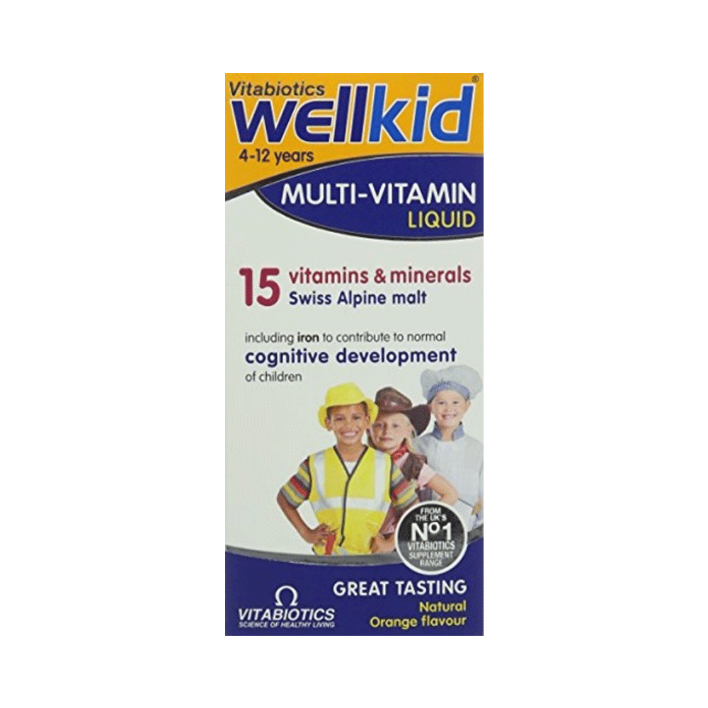 Vitabiotics Wellkid Multi-vitamin Syp 150ml (imp) - Snapcart.pk