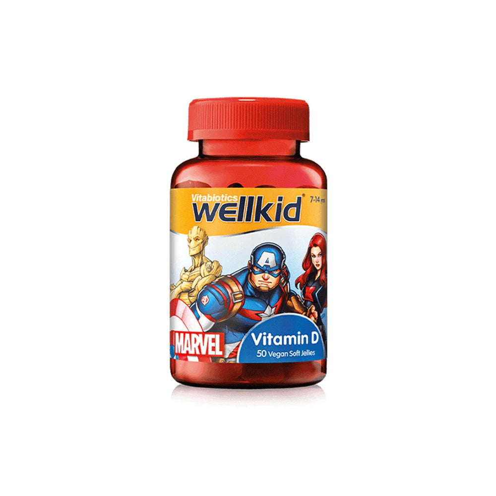 Vitabiotics Wellkid Marvel Vitamin D Gummies 50s - Snapcart.pk