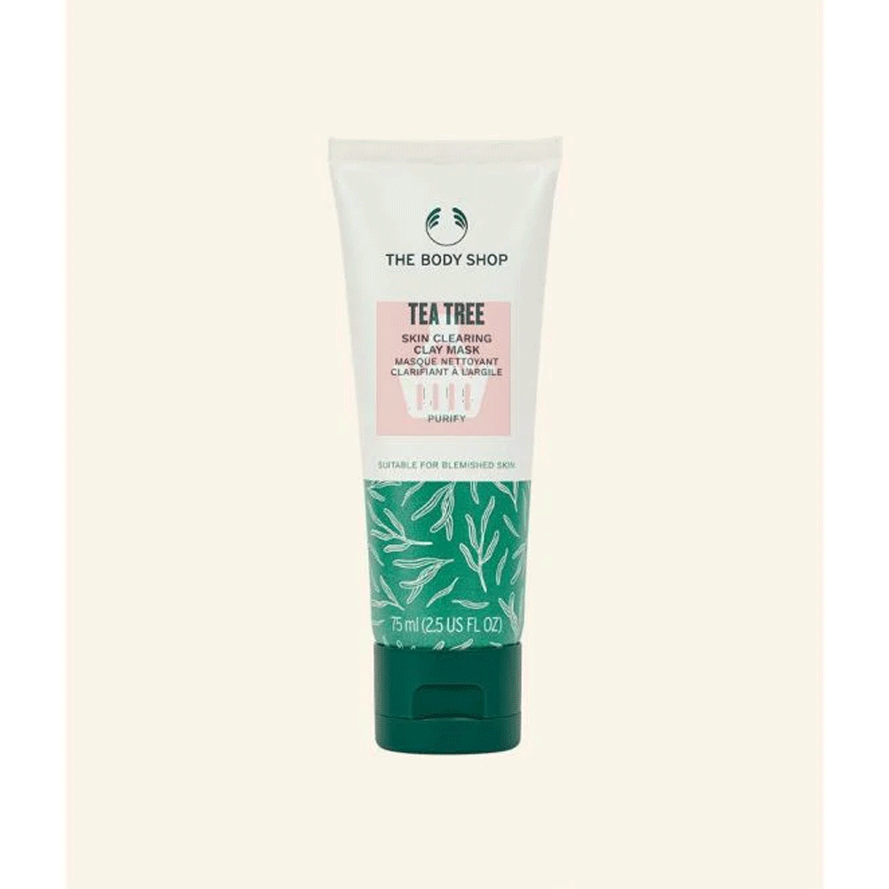 The Body Shop Tea Tree Skin Clearing Clay Mask 75ml - Snapcart.pk