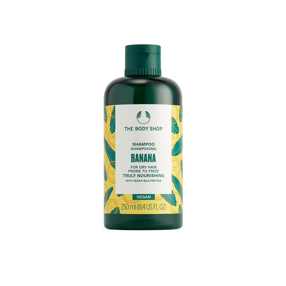The Body Shop Banana Truly Nourishing Shampoo 400ml - Snapcart.pk