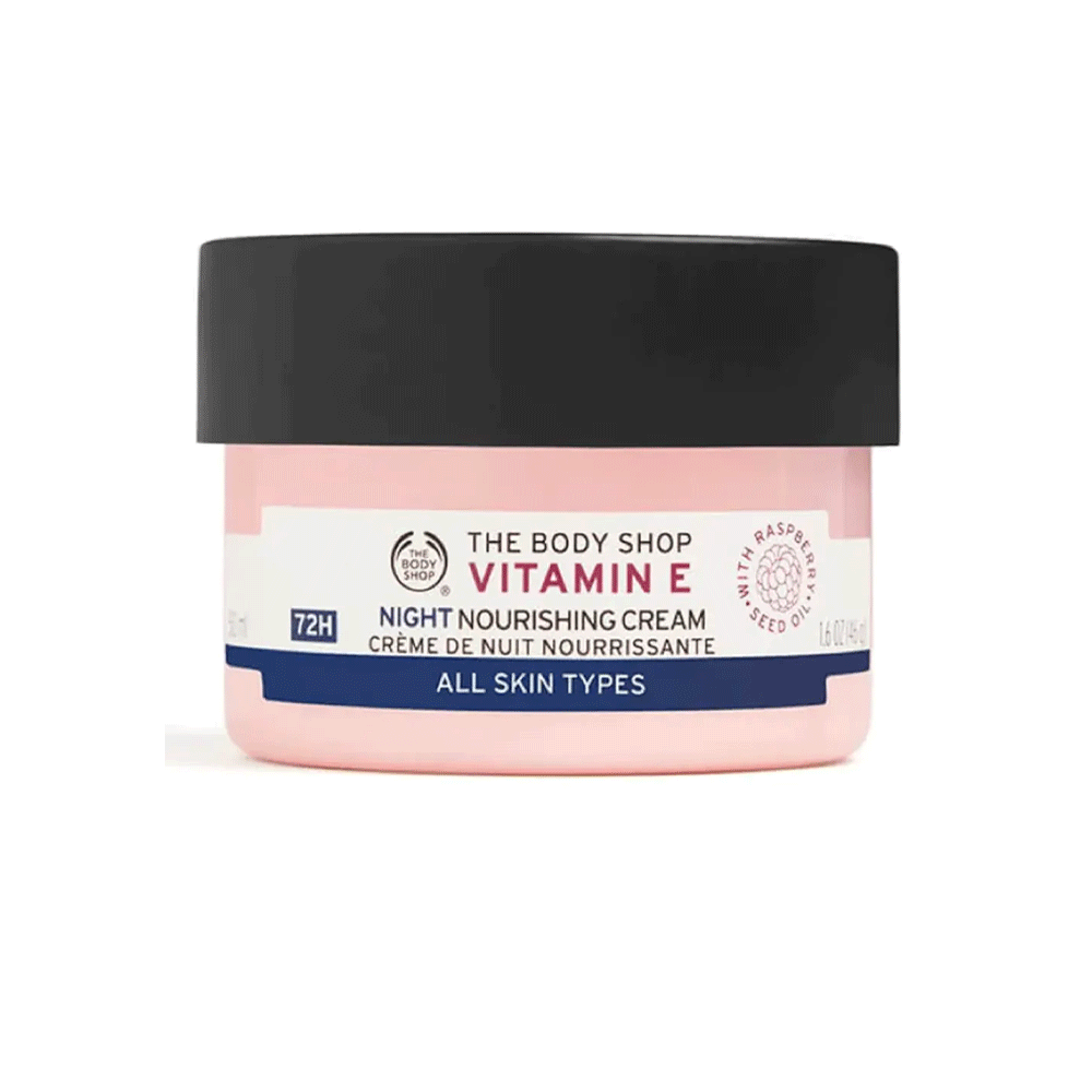 The Body Shop Night Vitamin E Nourishing Cream 46g - Snapcart.pk