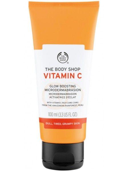 The Body Shop Vitamin C Glow Boosting Microdermabrasion Exfoliator - 100ml-
