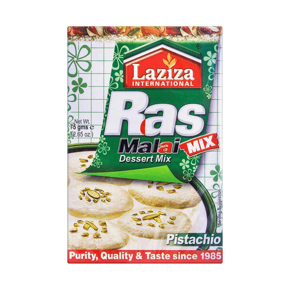 Laziza Rasmalai Dessert Mix - Pistachio 75g