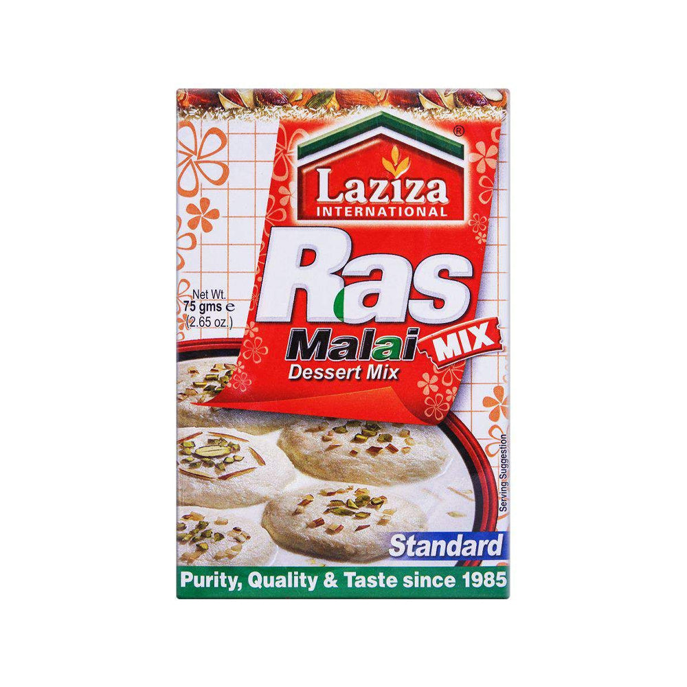 Laziza Rasmalai Dessert Mix - Standard 75g - Snapcart.pk
