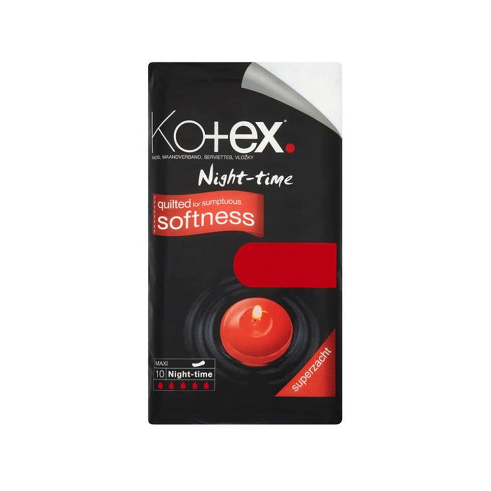 Kotex Softness Night Time Maxi Super 10s - Snapcart.pk