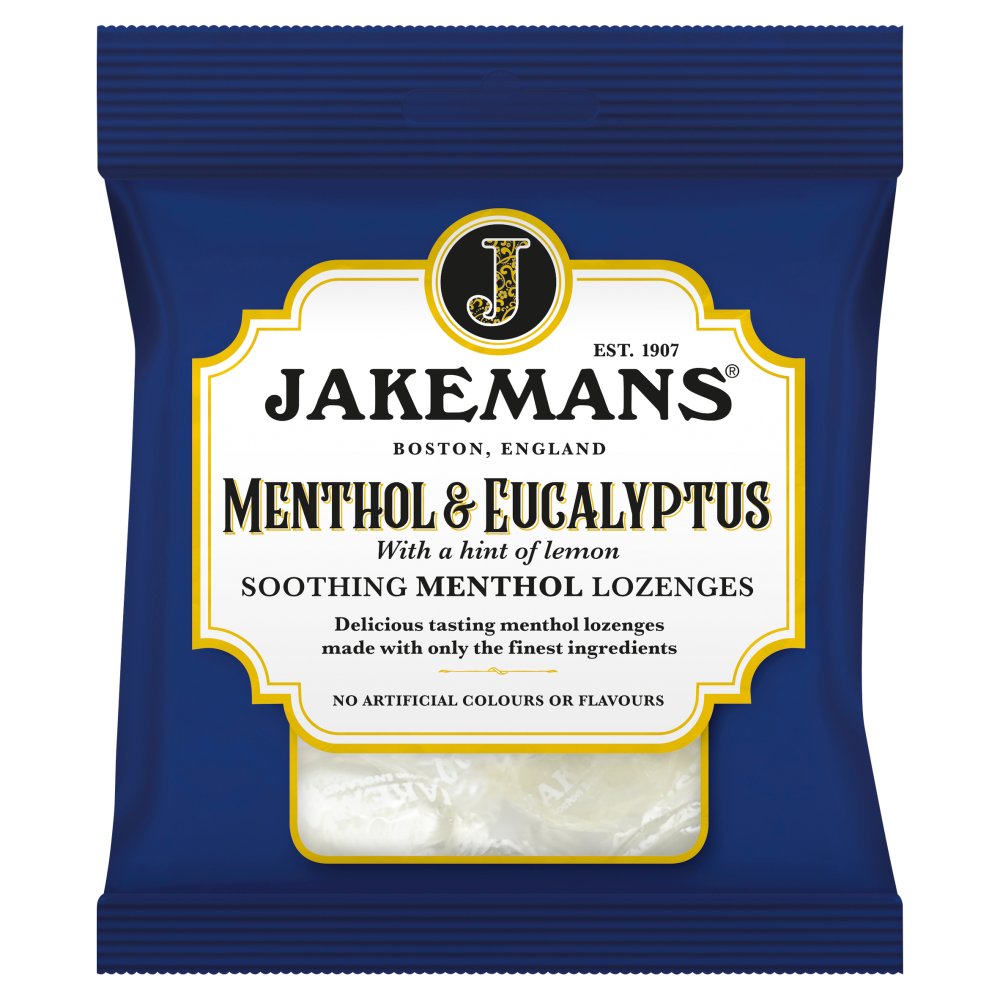 Jakemans Menthol & Eucalyptus Soothing Menthol Lozenges 73g - Snapcart.pk