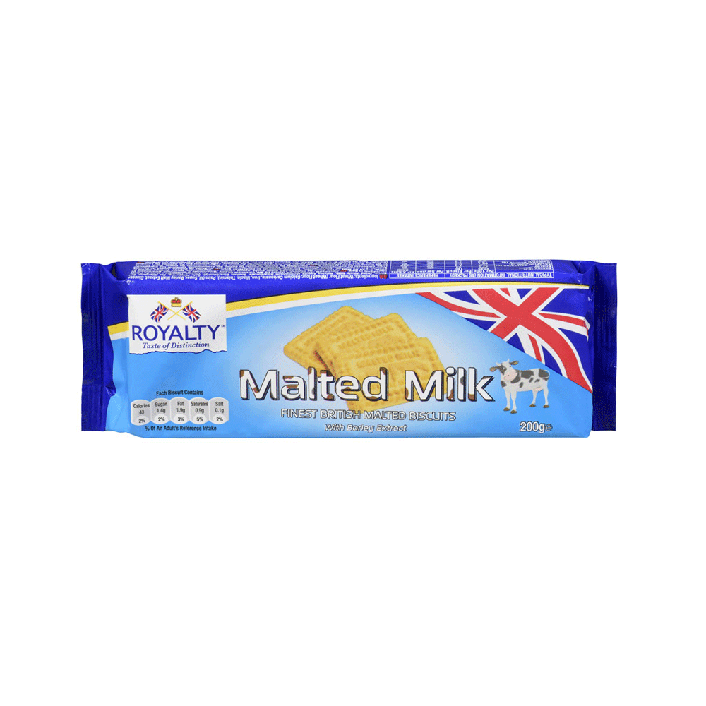 Royalty Malted Milk Biscuit 200g