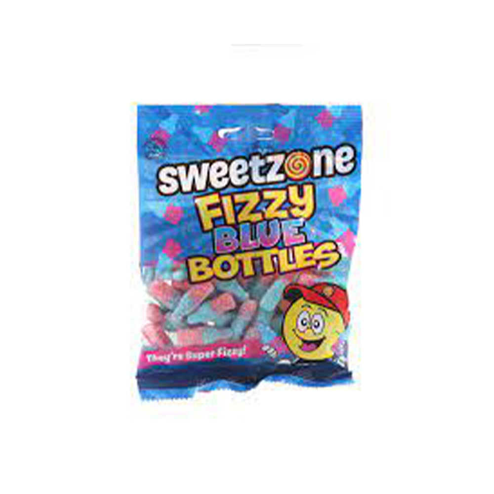 Sweetzone Fizzy Blue Bottles 90g - Snapcart.pk
