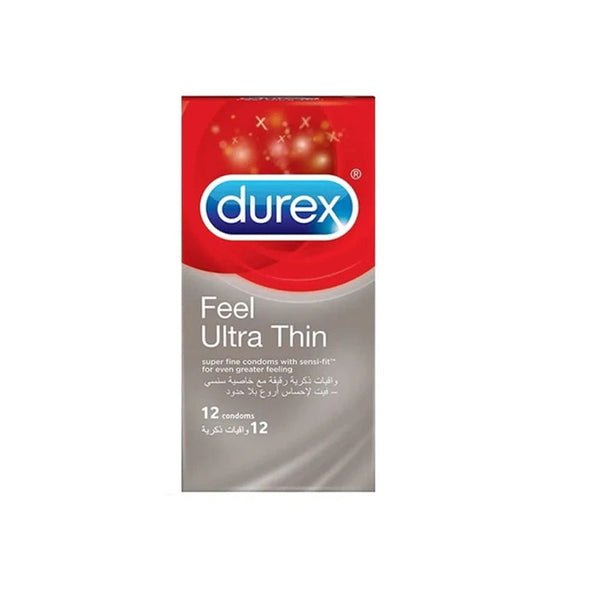 Durex Feel Ultra Thin Condoms 12s - Snapcart.pk