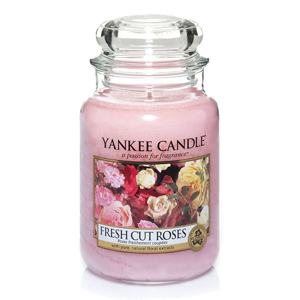 Yankee Candles Classic Large Jar Fresh Cut Rose 623G