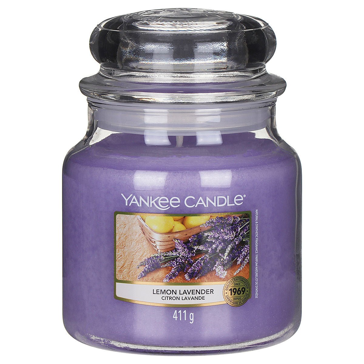 Yankee Candles Classic Medium Jar Lemon Lavender 411
G