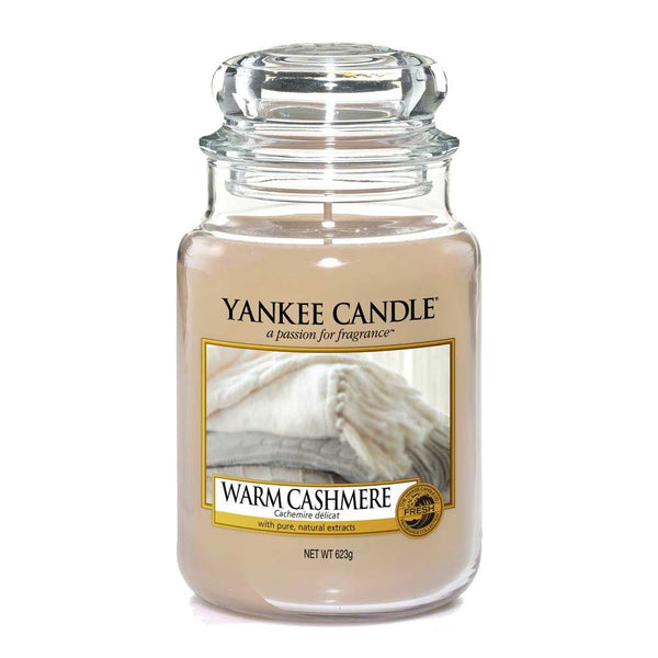 Yankee Candles Classic Large Jar Warm Cashmere 623G
