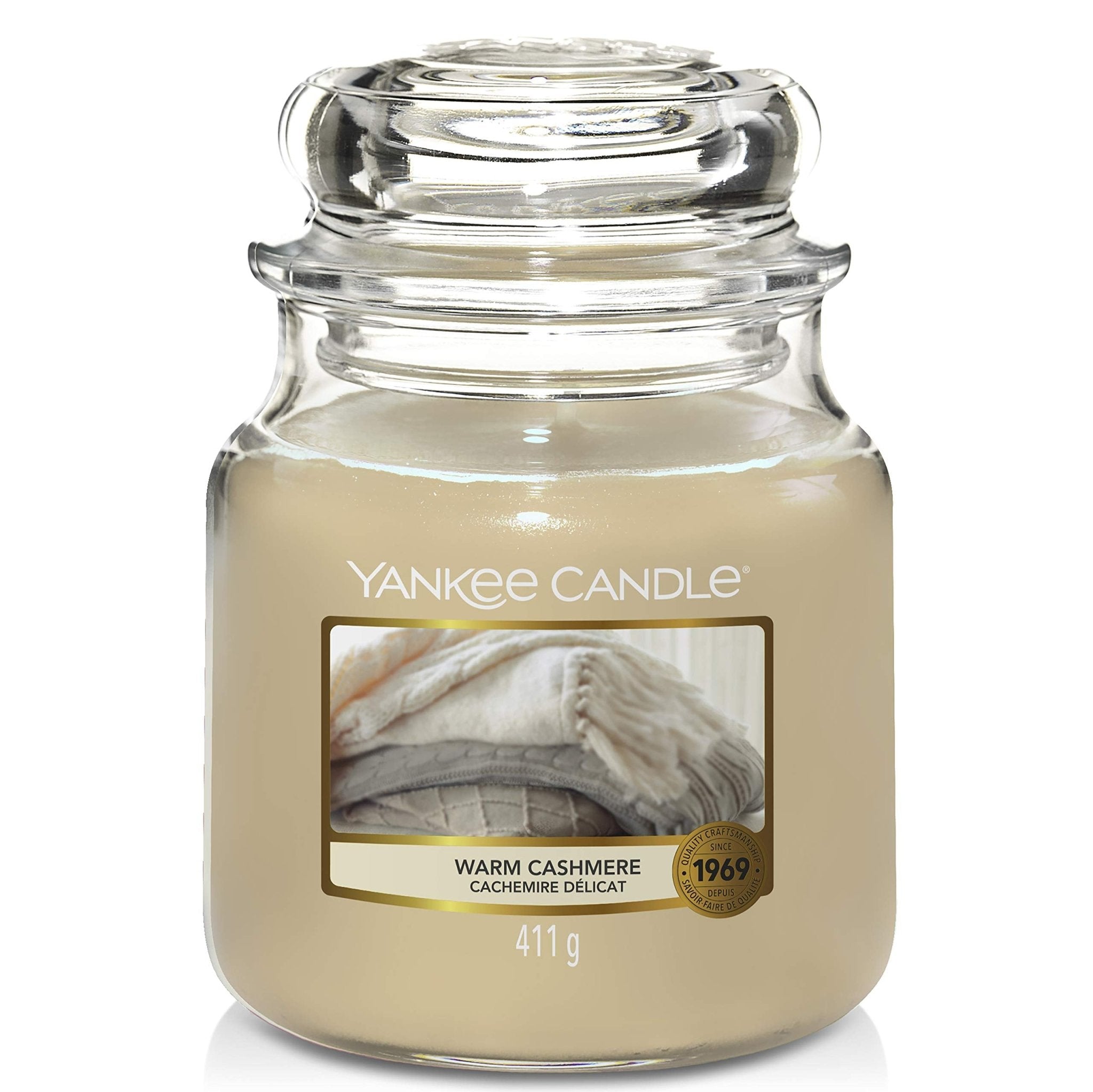 Yankee Candles Classic Medium Jar Warm Cashmere 411
G