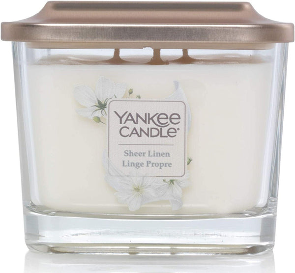 Yankee Candle With Wicks Sheer Linen