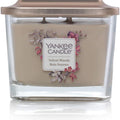 Yankee Candle Medium Square Candle with Wicks Velvet Woods
