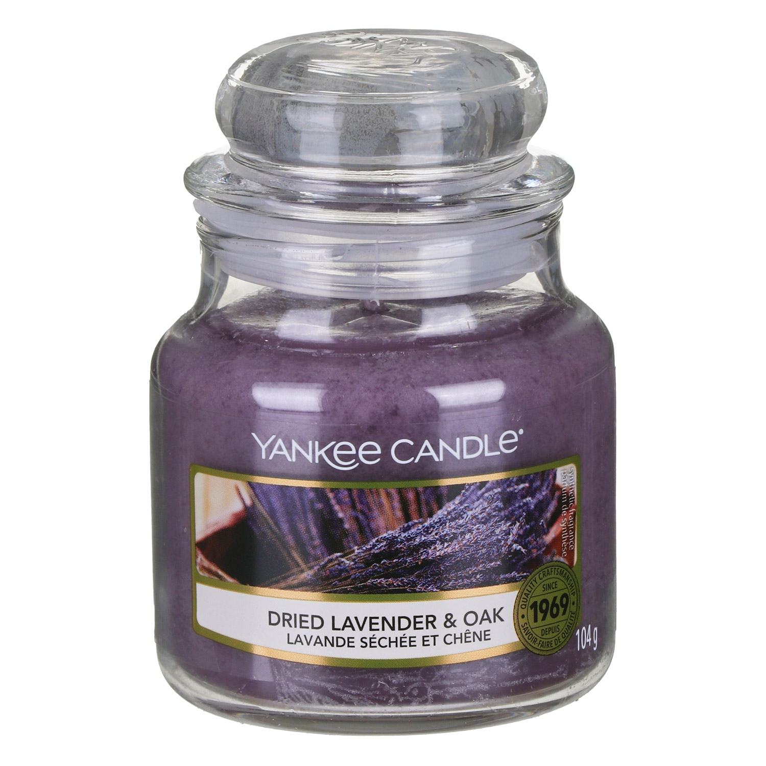 Yankee Candles Classic Small Jar Dried Lavender & Oak 104G