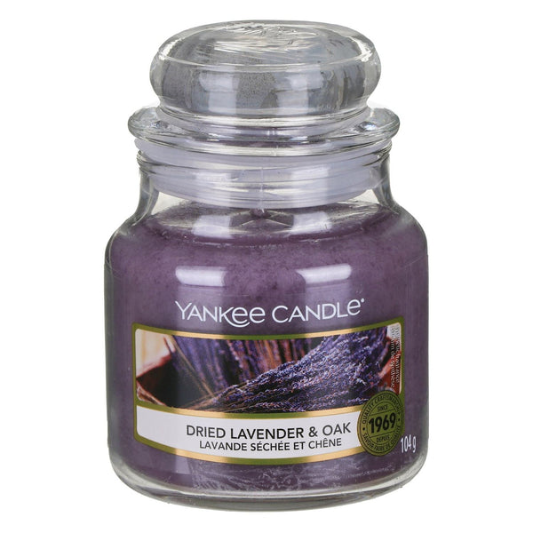 Yankee Candles Classic Small Jar Dried Lavender & Oak 104G