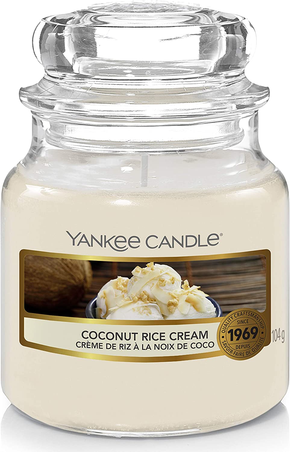 Yankee Candle Classic Small Jar Coconut Rice Ice 104G