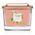Yankee Candle Elevation Small Square Vessel Jasmine & Pomelo 96 G