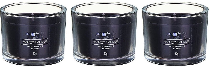 Yankee Candle Pack Of 3x37G - Midsummer's Night