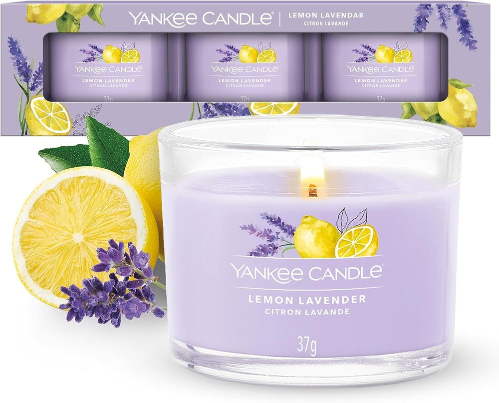 Yankee Candle Pack Of 3x37G - Lemon Lavender