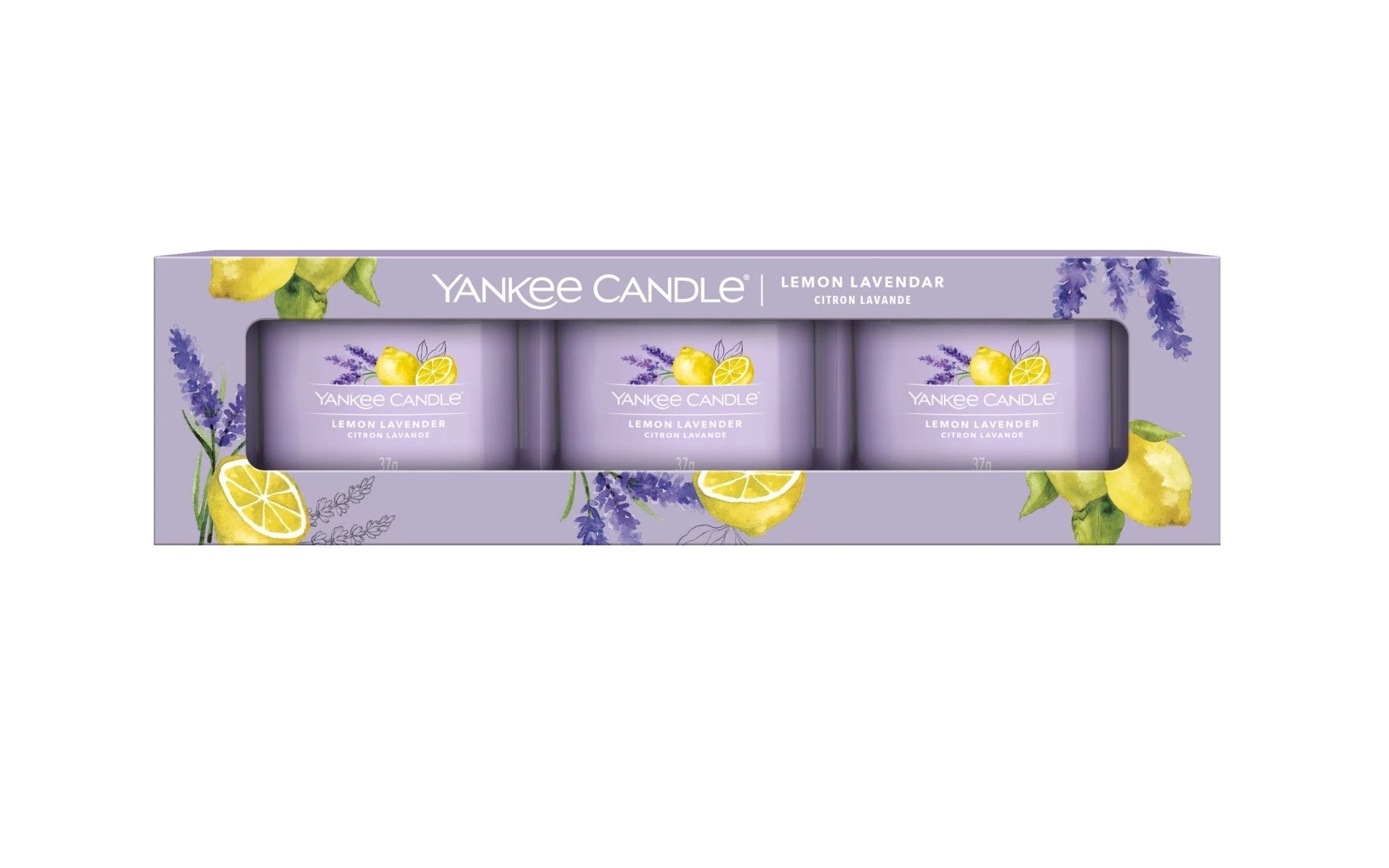 Yankee Candle Pack Of 3x37G - Lemon Lavender