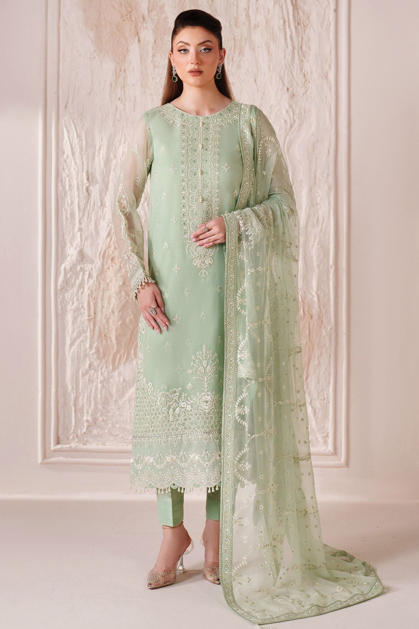 Threads By Alizeh Unstitched 3 Piece Luxury Formals Suit-AF-BDHG-5038-ARDEN