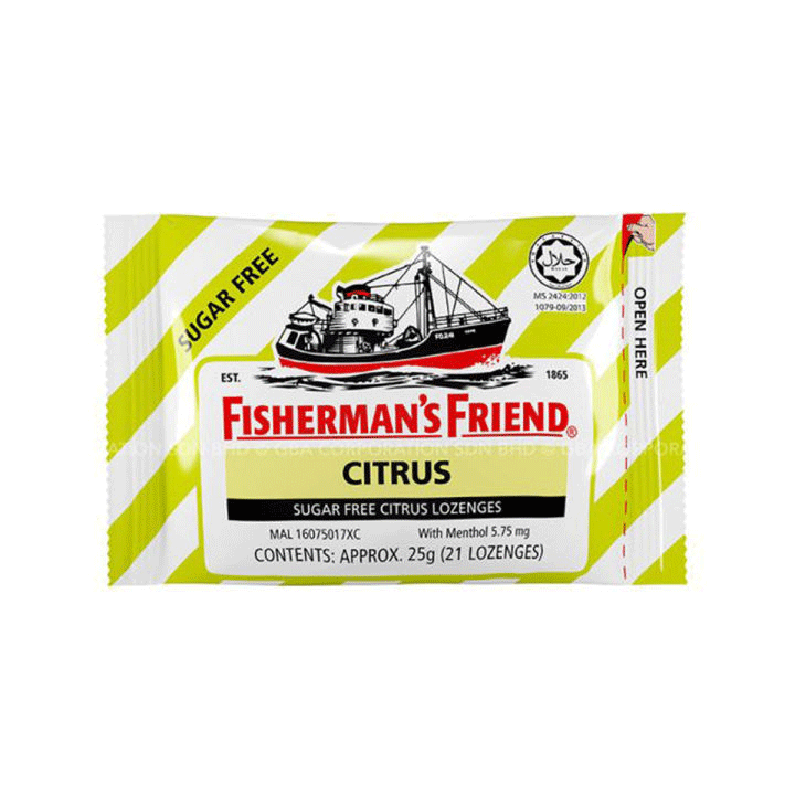 Fishermans Friend Citrus Sugar Free 25g - Snapcart.pk